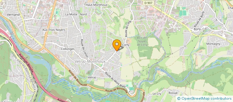 localisation de l'entreprise SCI FAGOT  VETRAZ-MONTHOUX