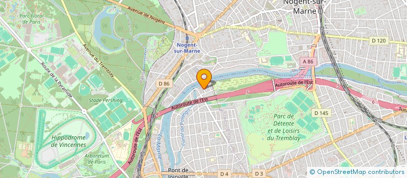 localisation de l'entreprise SCI FAGUEYE à JOINVILLE-LE-PONT