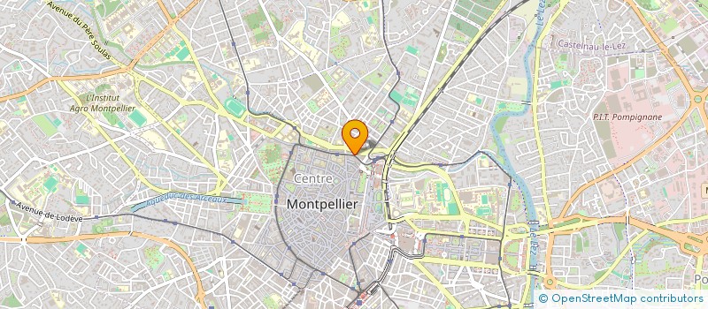 localisation de l'entreprise SCI FAGUS à MONTPELLIER