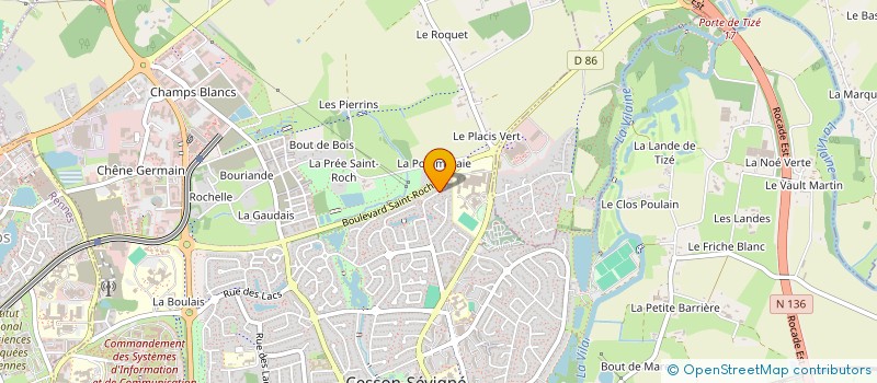 localisation de l'entreprise SCI FAGY  CESSON-SEVIGNE