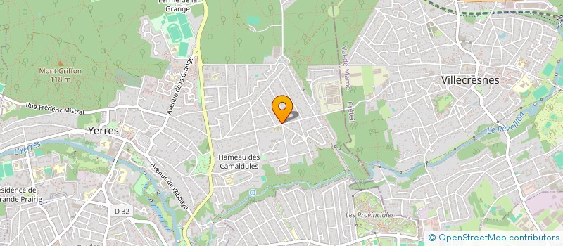 localisation de l'entreprise SCI FAHD  YERRES