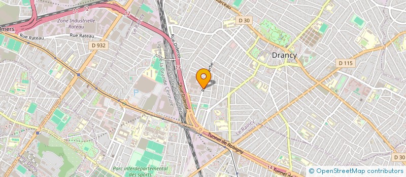 localisation de l'entreprise SCI FAIDHERBE à DRANCY