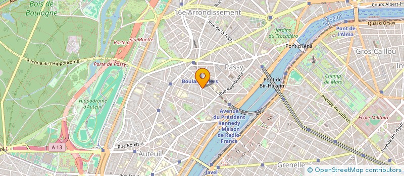 localisation de l'entreprise SCI FAIDHERBE  PARIS