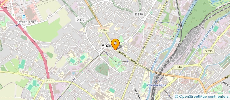 localisation de l'entreprise SCI FAIDHERBE  ANZIN