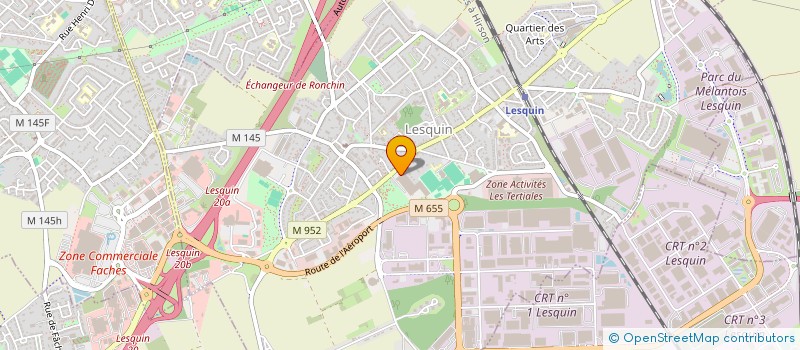 localisation de l'entreprise SCI FAIDHERBE LESQUIN à LESQUIN