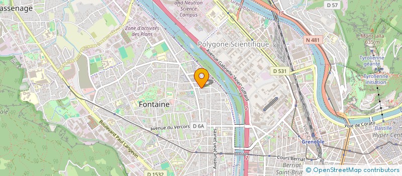 localisation de l'entreprise SCI FAIDI  FONTAINE