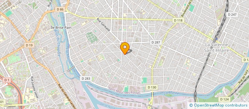 localisation de l'entreprise SCI FAIGALL à SAINT-MAUR-DES-FOSSES