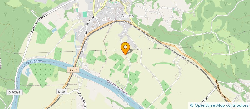 localisation de l'entreprise SCI FAILO  CASTELS ET BEZENAC