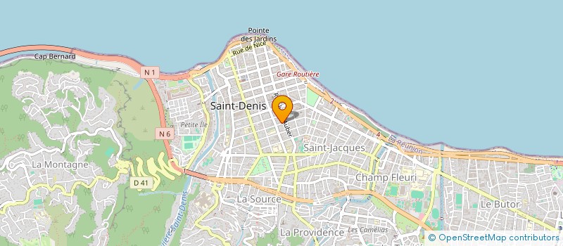 localisation de l'entreprise SCI FAIM à SAINT-DENIS