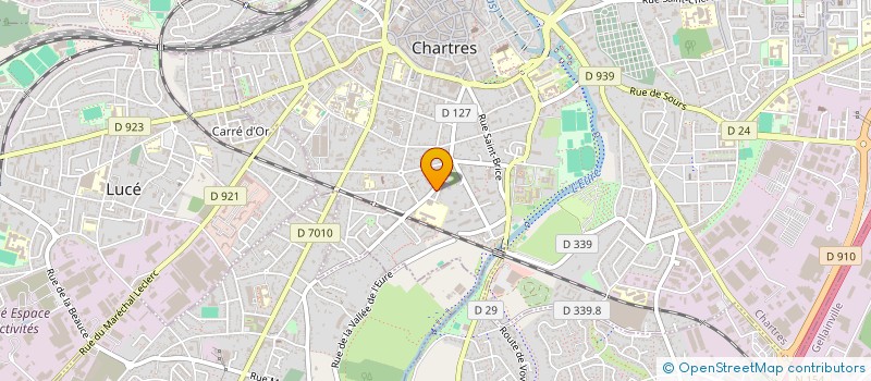 localisation de l'entreprise SCI FAIR à CHARTRES
