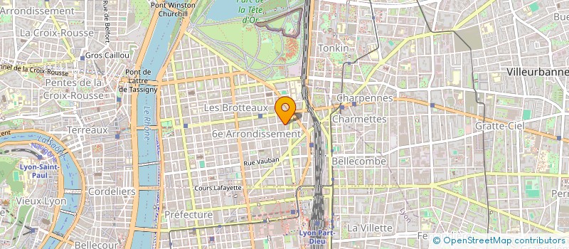 localisation de l'entreprise SCI FAIRE PLAY  LYON