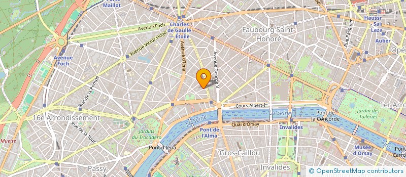 localisation de l'entreprise SCI FAIRWAY  PARIS