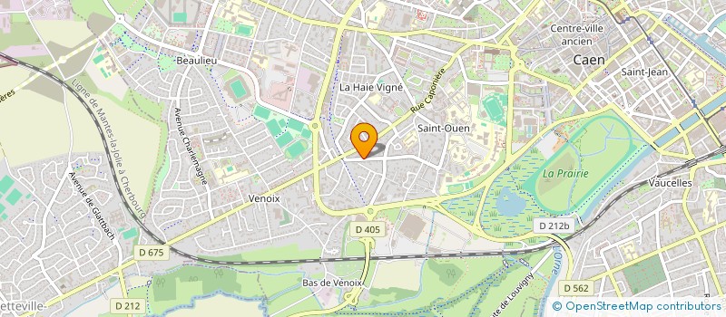 localisation de l'entreprise SCI FAIRWAY' à CAEN