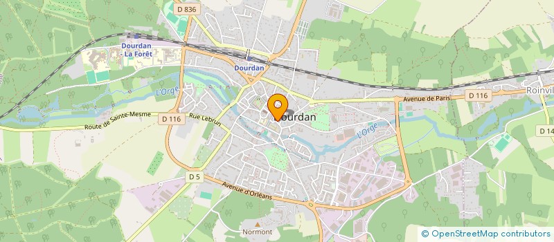 localisation de l'entreprise SCI FAIRWAY  DOURDAN