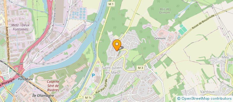 localisation de l'entreprise SCI FAIRWAY  SAINT-JULIEN-LES-METZ