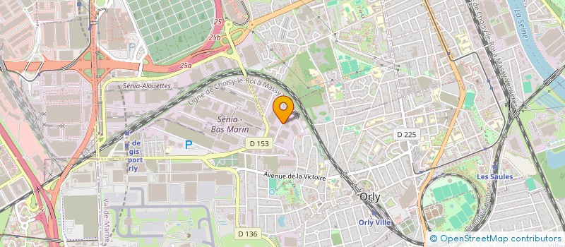 localisation de l'entreprise SCI FAIRY  ORLY