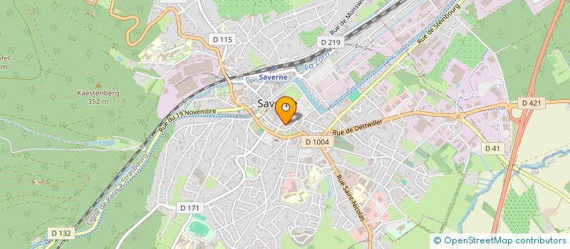 localisation de l'entreprise SCI FAIRY ANGEL  SAVERNE