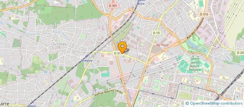 localisation de l'entreprise SCI FAISAL à GROSLAY