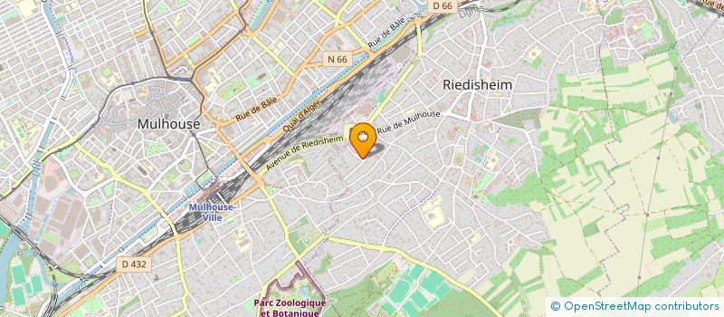 localisation de l'entreprise SCI FAJAF  RIEDISHEIM