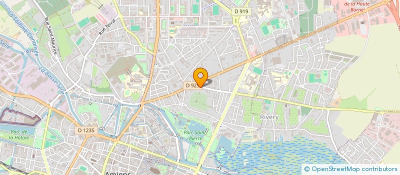 localisation de l'entreprise SCI FAJC à AMIENS