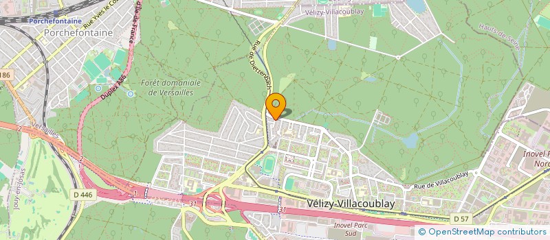 localisation de l'entreprise SCI FAJE 5  VELIZY-VILLACOUBLAY