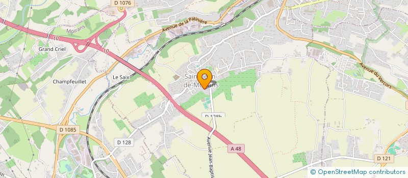 localisation de l'entreprise SCI FAJE  SAINT-JEAN-DE-MOIRANS