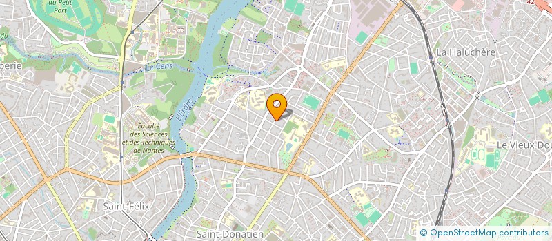 localisation de l'entreprise SCI FAJEC à NANTES