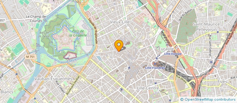 localisation de l'entreprise SCI FAJOP BASSE à LILLE