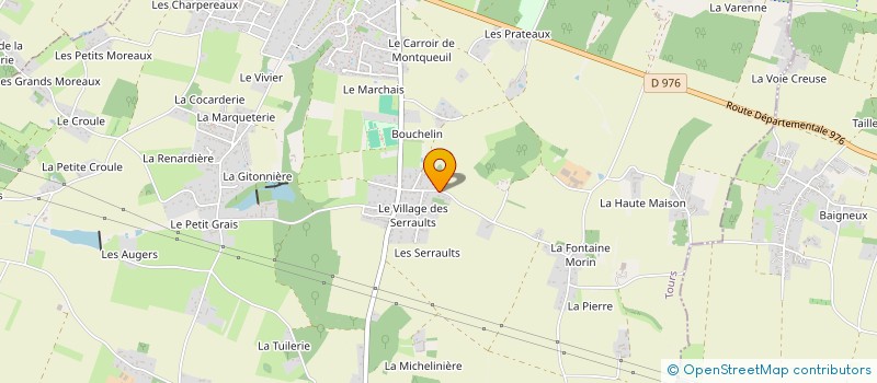 localisation de l'entreprise SCI FAJUMI  AZAY-SUR-CHER