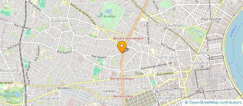 localisation de l'entreprise SCI FAKARAVA  BORDEAUX