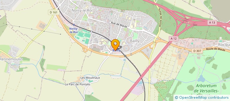 localisation de l'entreprise SCI FAKARAVA  BAILLY