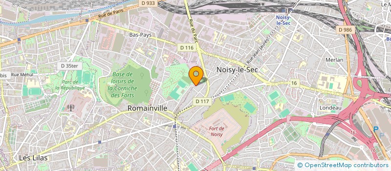 localisation de l'entreprise SCI FAKIR à NOISY LE SEC