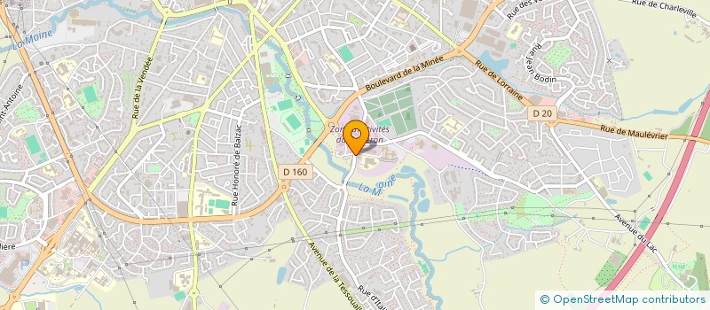 localisation de l'entreprise SCI FAL  CHOLET