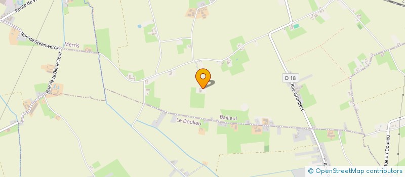 localisation de l'entreprise SCI FAL à BAILLEUL