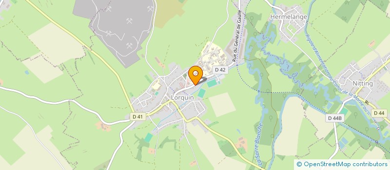 localisation de l'entreprise SCI FALAAM  LORQUIN