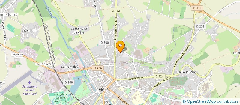 localisation de l'entreprise SCI FALAG'S à SAINT-GEORGES-DES-GROSEILLERS