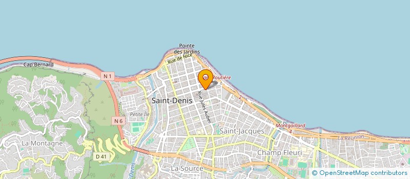 localisation de l'entreprise SCI FALAH à SAINT-DENIS