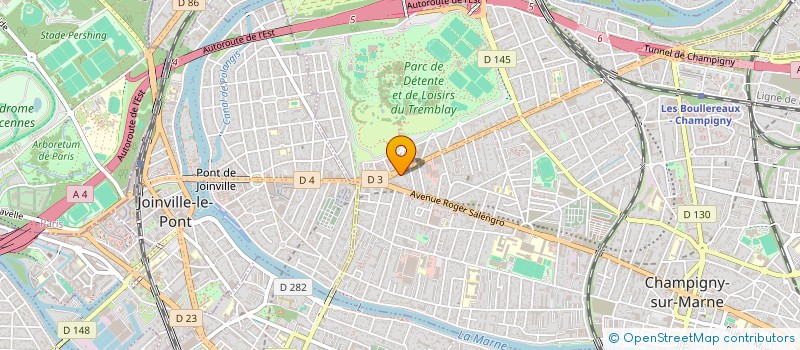 localisation de l'entreprise SCI FALAHI  CHAMPIGNY-SUR-MARNE