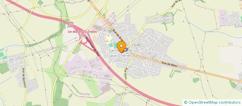 localisation de l'entreprise SCI FALC  SAINTE-MARIE-AUX-CHENES