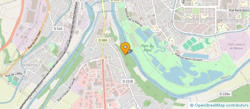 localisation de l'entreprise SCI FALCK IMMOBILIER  NANTEUIL-LES-MEAUX