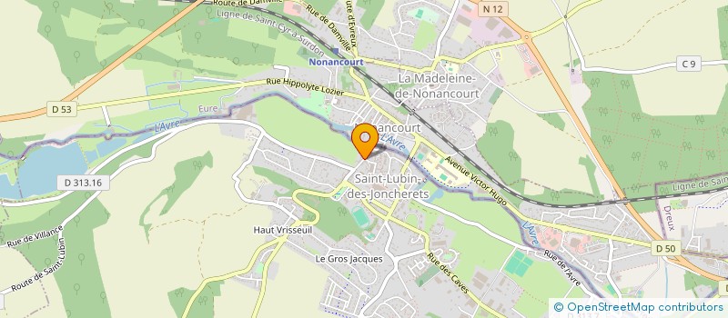 localisation de l'entreprise SCI FALCKO à SAINT-LUBIN-DES-JONCHERETS