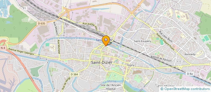 localisation de l'entreprise SCI FALCO à BETTANCOURT-LA-FERREE