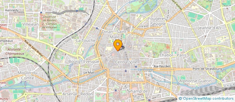 localisation de l'entreprise SCI FALCONE  RENNES