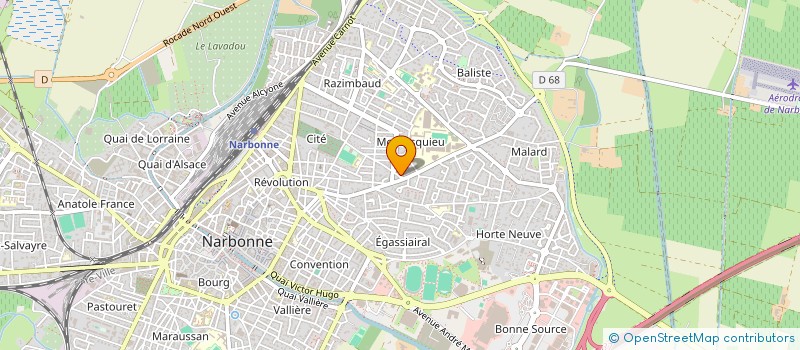 localisation de l'entreprise SCI FALE à NARBONNE