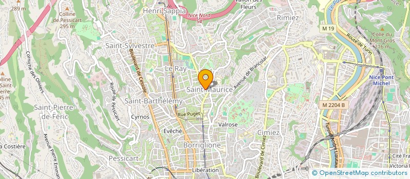 localisation de l'entreprise SCI FALESE à NICE