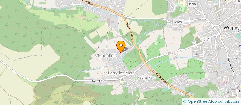 localisation de l'entreprise SCI FALIBE  LORRY-LES-METZ