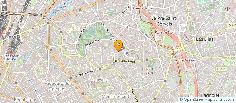 localisation de l'entreprise SCI FALLER à PARIS