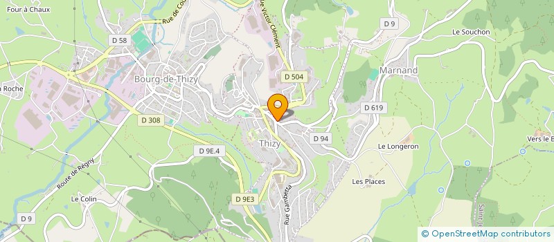 localisation de l'entreprise SCI FALLET - LESAGE  COURS