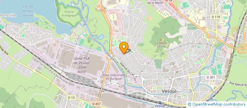 localisation de l'entreprise SCI FALLOT PASCAL à VESOUL