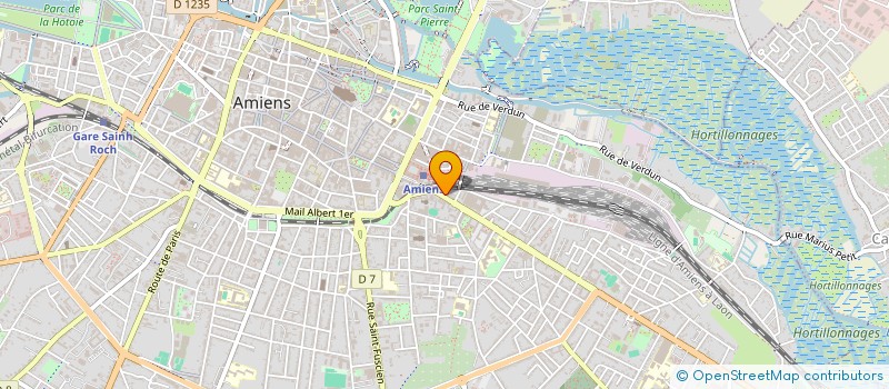 localisation de l'entreprise SCI FALM à AMIENS